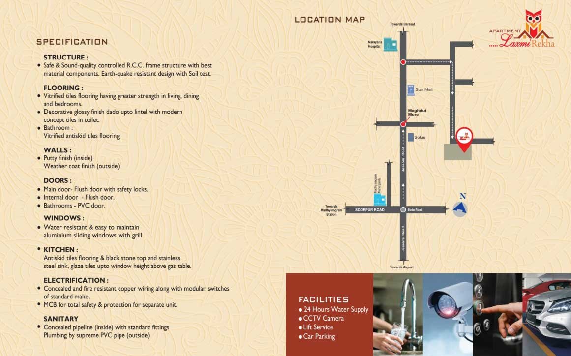 Laxmi Rekha Apartment 3 floor plan
